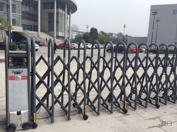 Güvenlik Fabrikası Elektrikli Açılır Kapı Paslanmaz Çelik, Kablosuz Uzaktan Kumanda ile