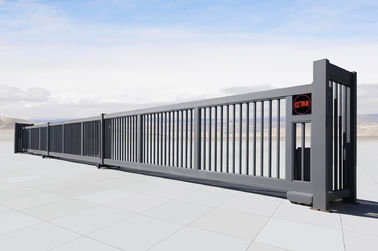 Railless Teleskopik Otomatik Alüminyum Motorlu Sürgülü Kapı