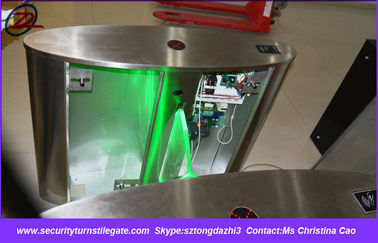 Güvenlik flap bariyer kapısı Rfid kart okuyucu, otomatik flap bariyer