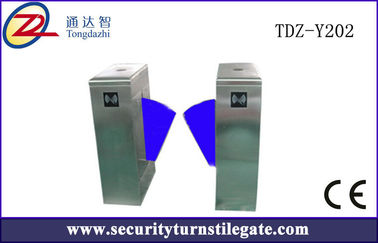 Güvenlik sistemi ile yüksek hızlı Flap Turnike Bariyer Kapısı, 600 * 300 * 1000 mm