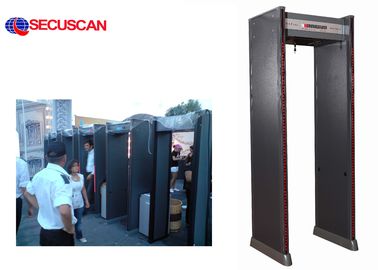 Çin Yapımı Kapı çerçeve metal dedektörü 2 LED ışık barına ve yüksek hassasiyete sahip