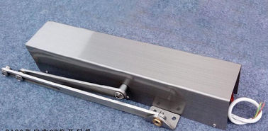 2000mm çift kanatlı Otomatik Salıncak Cam Kapı Açıcı Gümüş 700mm