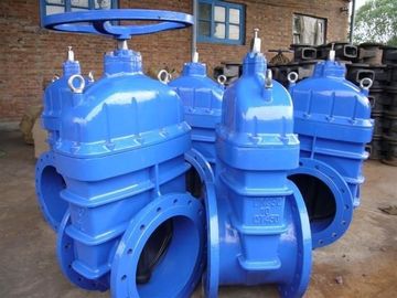 Aktüatörlü EPDM / NBR Esnek Oturmalı Cıvatalı Bonnet Kapısı Valfı / Su Kapısı Vanaları