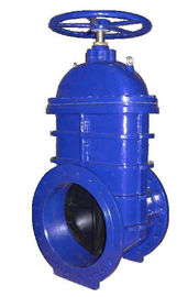 Aktüatörlü EPDM / NBR Esnek Oturmalı Cıvatalı Bonnet Kapısı Valfı / Su Kapısı Vanaları
