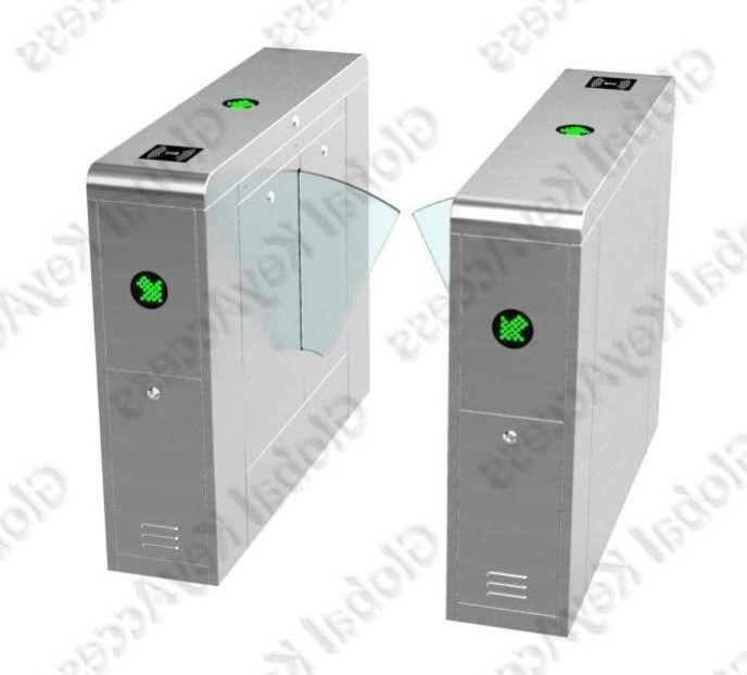 Elektronik Çift Yönlü Kapak Bariyeri Kapısı Optik Turnikeler Kapalı / Açık için Hızlı Kapı